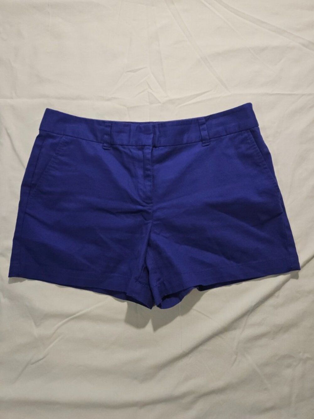 LOFT Original Fit Royal Purple Tailored Chino‎ Twill Shorts - 6